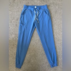FIGS Zamora Jogger Scrub Pants | Ceil Blue